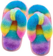 slippers indoor outdoor rainbow numeric_2_point_5 boys' shoes and slippers logo