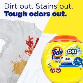 img 1 attached to 🧼 Enhanced Cleaning with Tide Simply PODS +Oxi: Refreshing Breeze, 43 Pac Capsules, 24 Ounces