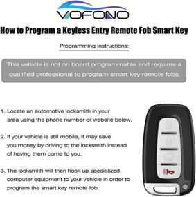 img 1 attached to 🔑 VOFONO Бесключевой пульт дистанционного управления Flip Key Fob: Совместимый с Hyundai Sonata, Elantra, Genesis, Veloster и Kia Optima (2010-2017) - Замена для SY5HMFNA04