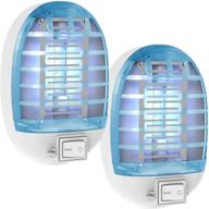🪰 indoor bug zapper & fly traps with blue light - effective mosquito and insect killer for home, kitchen, bedroom, baby room, and living room logo