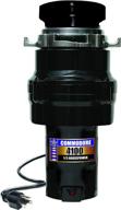 🗑️ commodore 10-us-cd-4100-ap garbage disposal: apartment pack in black - efficient waste disposal solution logo