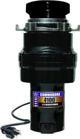 img 1 attached to 🗑️ Commodore 10-US-CD-4100-AP Garbage Disposal: Apartment Pack in Black - Efficient Waste Disposal Solution