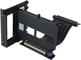 img 4 attached to Cooler Master Master Accessory Vertical Graphics Card Holder Kit V2 + Premium Riser Cable PCI-E 3.0 x16-165mm - Compatible with Standard ATX Chassis – MCA-U000R-KFVK01