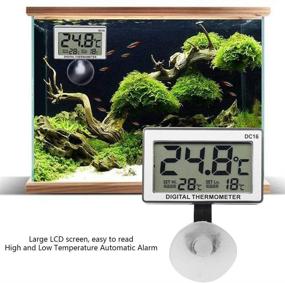 img 3 attached to Yosoo Aquarium Thermometer Waterproof Temperature