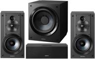 🔊 enhanced sony 5.1-channel surround sound home theater speaker bundle with multimedia capabilities logo