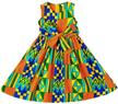 hongyuamy african sleeveless vintage dresses girls' clothing logo