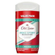 💪 old spice pure sport, 3 oz x 2: long-lasting refreshment for active individuals logo