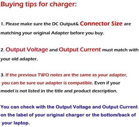 img 1 attached to 🔌 AC Doctor INC Charger Adapter 19V 1.58A HP Compaq Mini 110 110C 210 700 730 110c-1000 1000 1100 110-1000 1130CM 1132TU 4.0x1.7mm - Efficient Power Solution