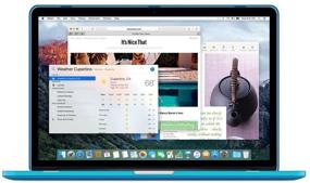 img 2 attached to UESWILL Аква Блю Матовый Жесткий Чехол для MacBook Pro 13 дюймов (Ретина, начало 2015/2014/2013/конец 2012), модель A1502/A1425 - без CD-ROM, без USB-C