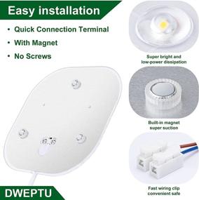 img 3 attached to 💡 DWEPTU Ceiling LED Light Retrofit Kit: Upgrade Your Ceiling Fan Light for Enhanced Illumination and Style