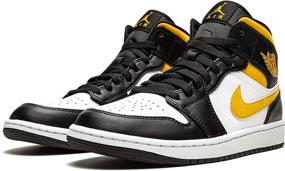 img 3 attached to Nike Jordan White Gum Yellow White Men's Shoes in Fashion Sneakers