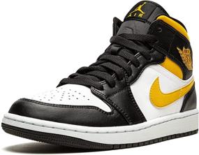 img 1 attached to Nike Jordan White Gum Yellow White Men's Shoes in Fashion Sneakers