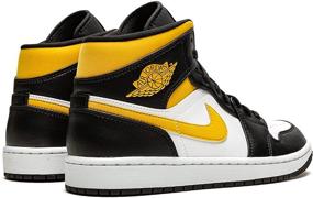 img 2 attached to Nike Jordan White Gum Yellow White Men's Shoes in Fashion Sneakers