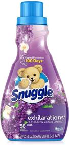 img 2 attached to Snuggle Exhilarations Softener Lavender Vanilla Household Supplies and Laundry
