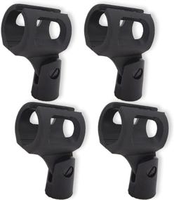 img 4 attached to 🎤 Unbreakable Mic Holders: Performance Plus Large Barrel/Wireless - Buy 3 Get 1 Free! (MH4W-4)