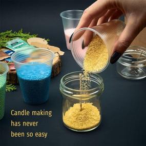 img 2 attached to 🕯️ Granulated Wax Candle Making Kit - Create Your Own 6 Jar Granulated Wax Candles - Candle Making Supplies - DIY Supplies for Candle Making