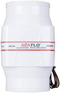 🚤 seaflo 4-inch marine bilge air blower 12v 270 cfm - quiet, high-performance, white boat blower логотип
