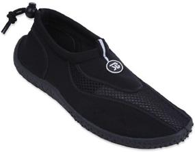 img 1 attached to Yellow Men's Bayville Water Beach Shoes - Athletic and Water-Friendly