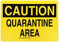 brady 126052 chemical hazard quarantine logo