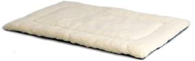 img 2 attached to Blue/White MidWest Homes for Pets Reversible Paw Print Dog Bed in Various Sizes