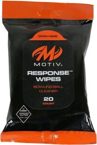 img 1 attached to 🎳 Motiv Bowling Deep Clean Bowling Ball Wipes