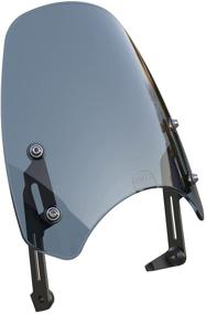 img 4 attached to Dart Classic Flyscreen (Petrol Blue) Motorcycle Windshield Compatible With Triumph Scrambler 1200