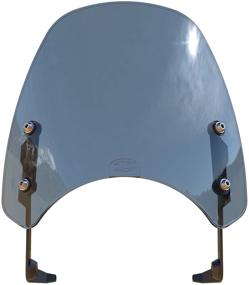 img 3 attached to Dart Classic Flyscreen (Petrol Blue) Motorcycle Windshield Compatible With Triumph Scrambler 1200