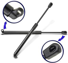 img 4 attached to 🔧 Pair of Tailgate Trunk Lid Lift Support Gas Struts for BMW E39 525i 528i 530i 540i M5 1997-2003