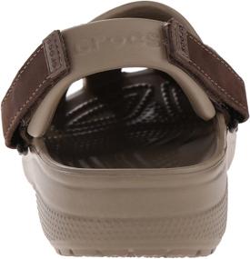 img 2 attached to 👞 Crocs Men's Yukon Mesa Espresso Mules & Clogs - Stylish and Comfy Footwear