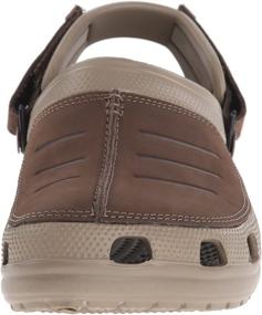 img 3 attached to 👞 Crocs Men's Yukon Mesa Espresso Mules & Clogs - Stylish and Comfy Footwear