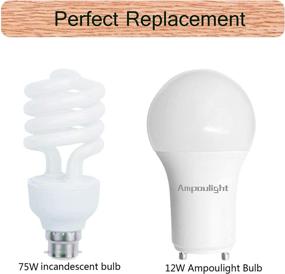 img 3 attached to Ampoulight Equivalent 1200LM Dimmable Daylight