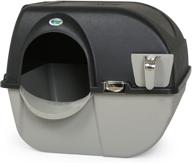 🐾 effortless cleaning made easy: omega paw elite self cleaning litter box large el-ra20-1 logo