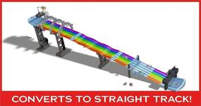 img 2 attached to 🌈 8-Foot Hot Wheels Rainbow Raceway