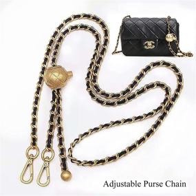 img 2 attached to 👜 Adjustable Chain Strap Women's Handbags & Wallets by Beaulegan