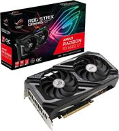 🎮 asus rog strix rx 6600 xt oc gaming graphics card - amd radeon, rdna 2, 8gb gddr6, pcie 4.0, hdmi 2.1, displayport 1.4a, axial-tech fan design, super alloy power ii, gpu tweak ii логотип