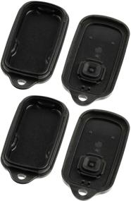 img 1 attached to 🔑 Toyota 4Runner & Sequoia Keyless Entry Remote Shell Case & Pad (1999-2009 / 2001-2008)