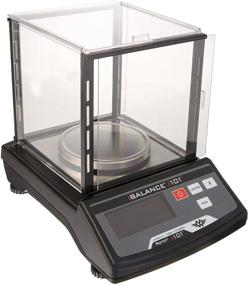 img 1 attached to High-Precision My Weigh SCM101BLACK 195 i101 100g by 0.005g Scale - Accurate Weight Measurement