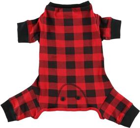 img 4 attached to 🐶 LazyOne Flapjacks Dog Sweater: Cozy One-Piece, Perfectly Matching Family Pajamas