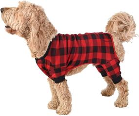 img 3 attached to 🐶 LazyOne Flapjacks Dog Sweater: Cozy One-Piece, Perfectly Matching Family Pajamas