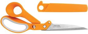 img 3 attached to 🔪 Fiskars Amplify RazorEdge Fabric Shears 10 Inch: Efficient Orange Sewing Scissors