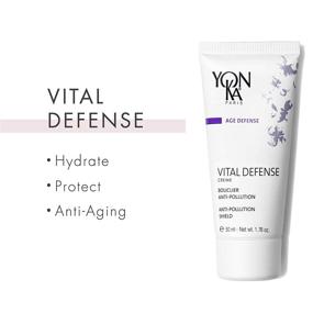 img 3 attached to 🌿 Yon-Ka Vital Defense Day Cream: Hydrating Anti-Pollution Creme, 50ml - Dermatologist Tested, Paraben-Free