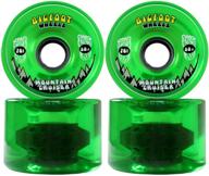 bigfoot longboard mountain cruisers translucent logo