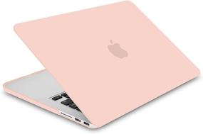 img 2 attached to 👝 Complete Protection for MacBook Air 13" - KECC Laptop Case Bundle (Pale Pink)