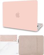 👝 complete protection for macbook air 13" - kecc laptop case bundle (pale pink) logo