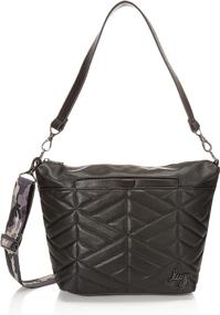 img 4 attached to Lug Womens Vegan Leather Crossbody Flare