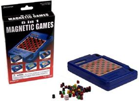 img 3 attached to 🧳 Travel Magnetic Games - 6-in-1 Pressman Collection