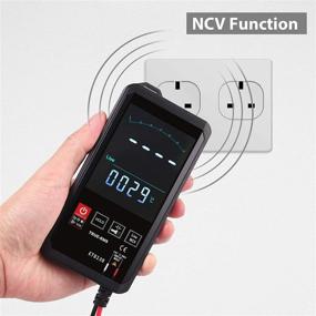 img 2 attached to 🔧 Advanced Digital Multimeter - Smart Touch Color Screen | True RMS 6000 Counts | Automotive Meter with Transistor Capacitor NCV | AC/DC Voltage, Frequency, Capacitance, Resistance | Diode Continuity Tester