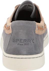 img 2 attached to Туфли для яхтинга Sperry Top-Sider - Белые мужские мокасины на механические застежки