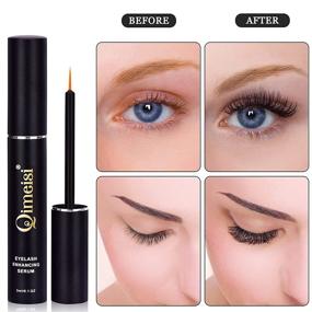 img 1 attached to Qimeisi Eyelash Growth Serum - Easy-to-Use Lash Serum for Enhanced Eyelash Growth - Thick, Healthy, and Luscious Eyelashes & Brows - 3ML