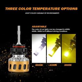 img 2 attached to Auxbeam 5000Lm Adjustable Temperature Conversion Lights & Lighting Accessories